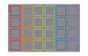 Essentials Rainbow Squares Carpet